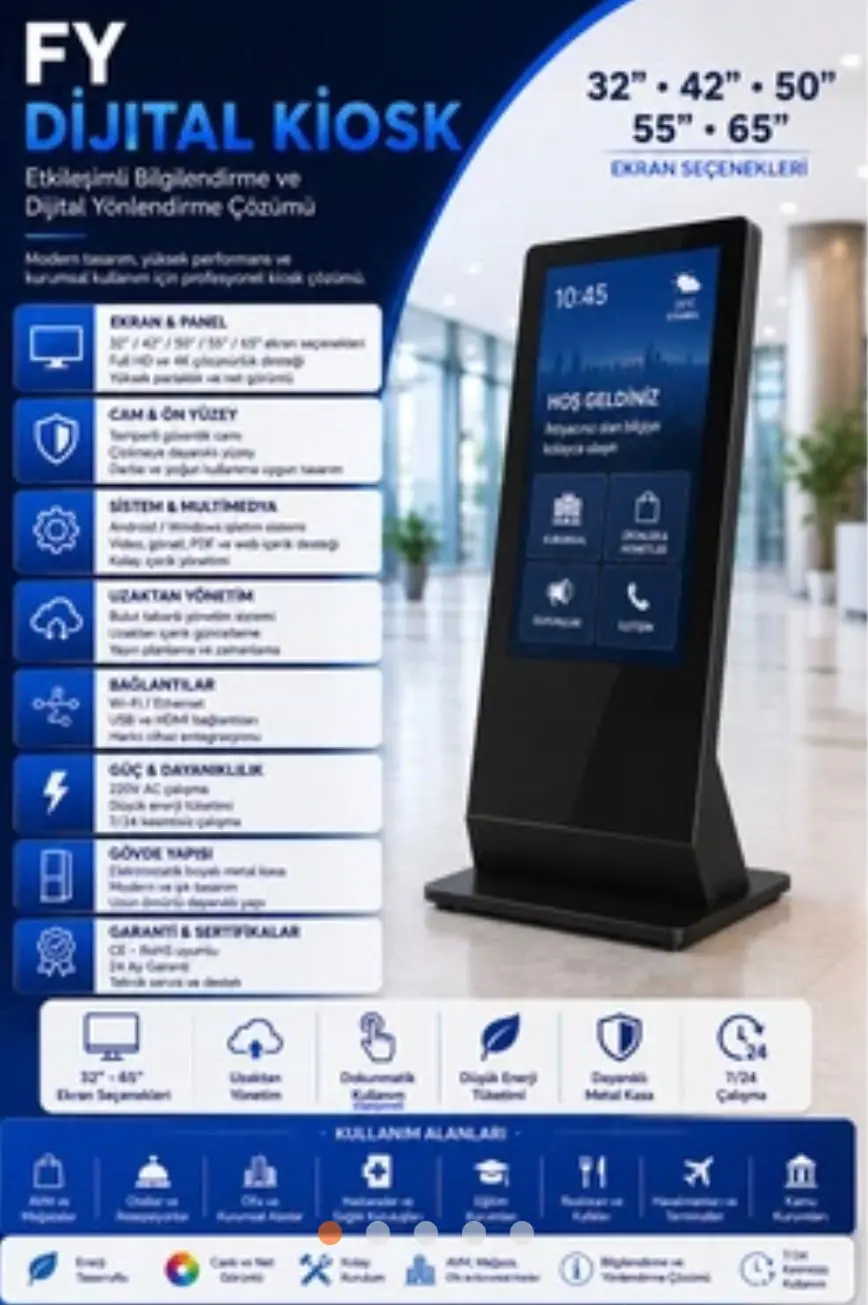 FY Kiosk 32" Dijital Kiosk