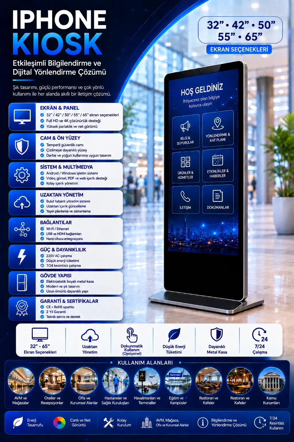 Iphone Kiosk 32"